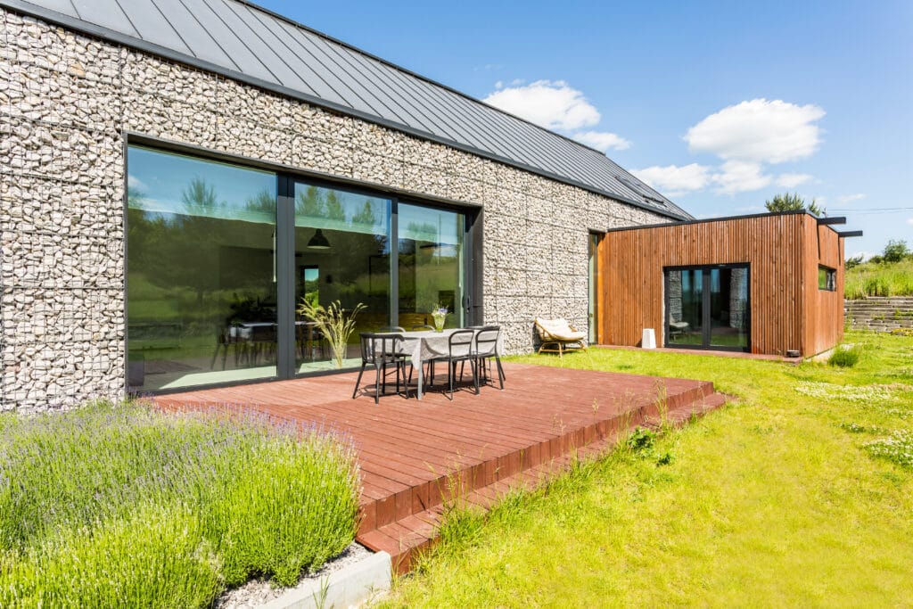 3-delige schuifdeuren. Maasframe ramen en deuren